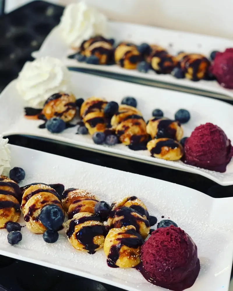 Crêpes sucrées à Proissans 
