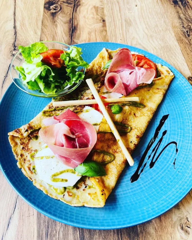 Crêpes salées à Proissans 